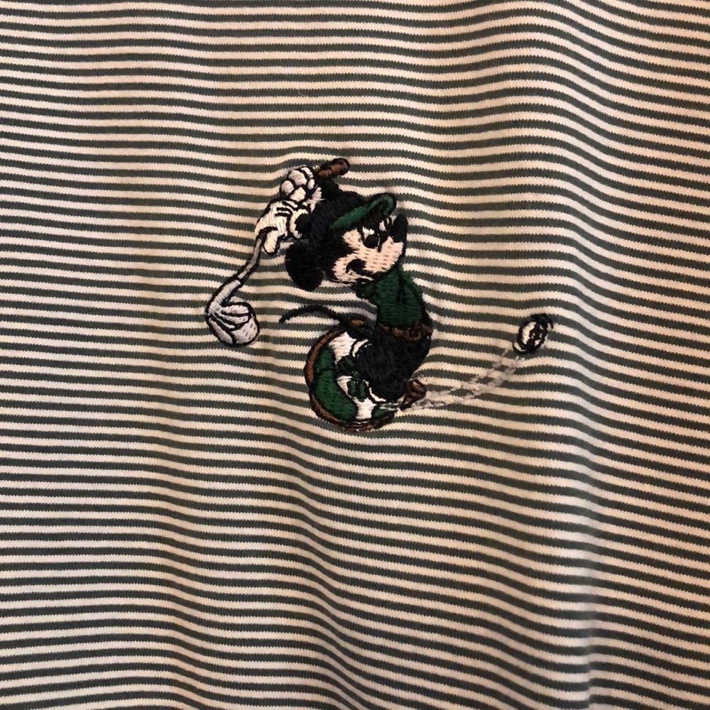 XL Men’s Disney golf collection green polo
